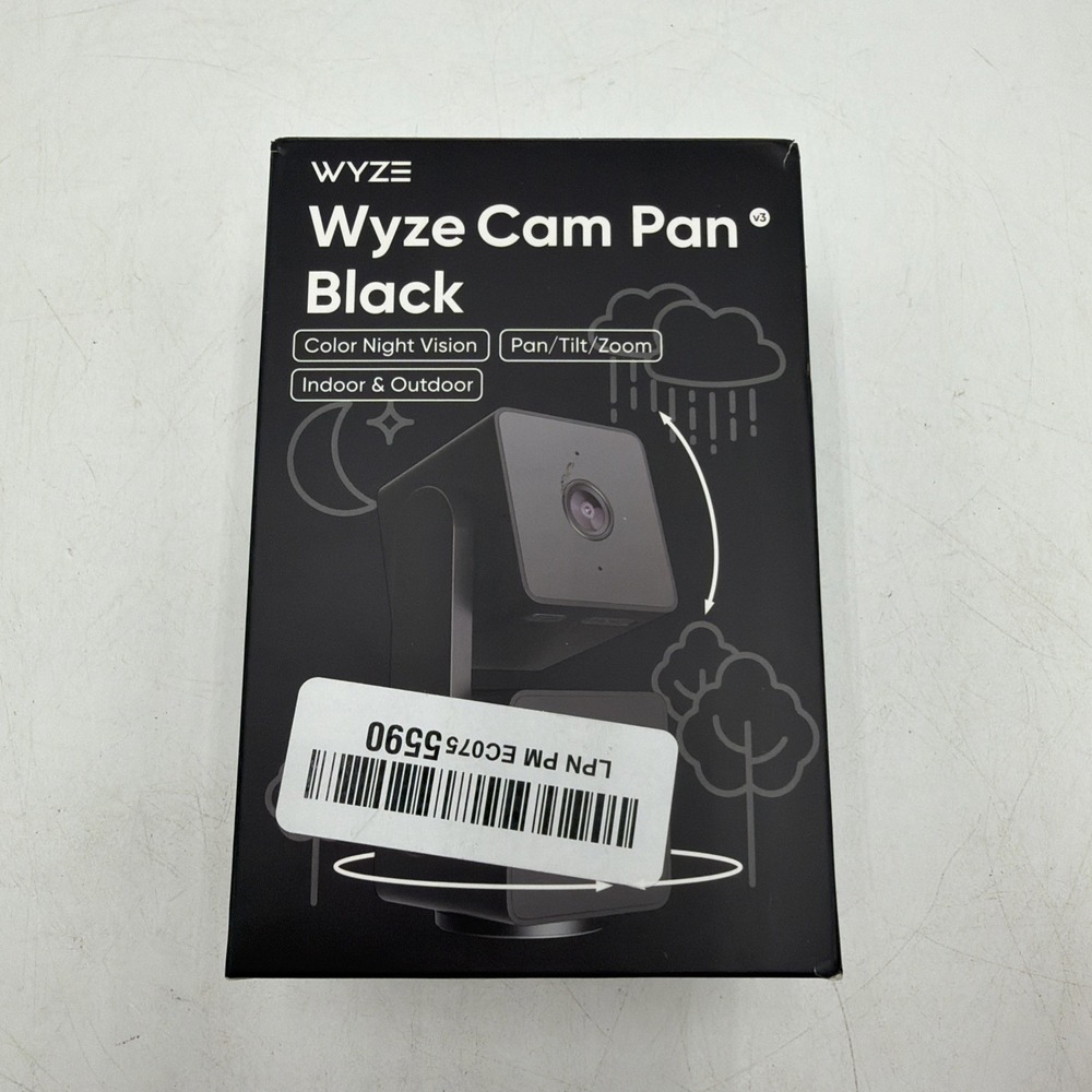 Wyze Cam Pan v3 Indoor/Outdoor IP65 1080P 360° Pan/Tilt/Zoom Wi-Fi Smart Home